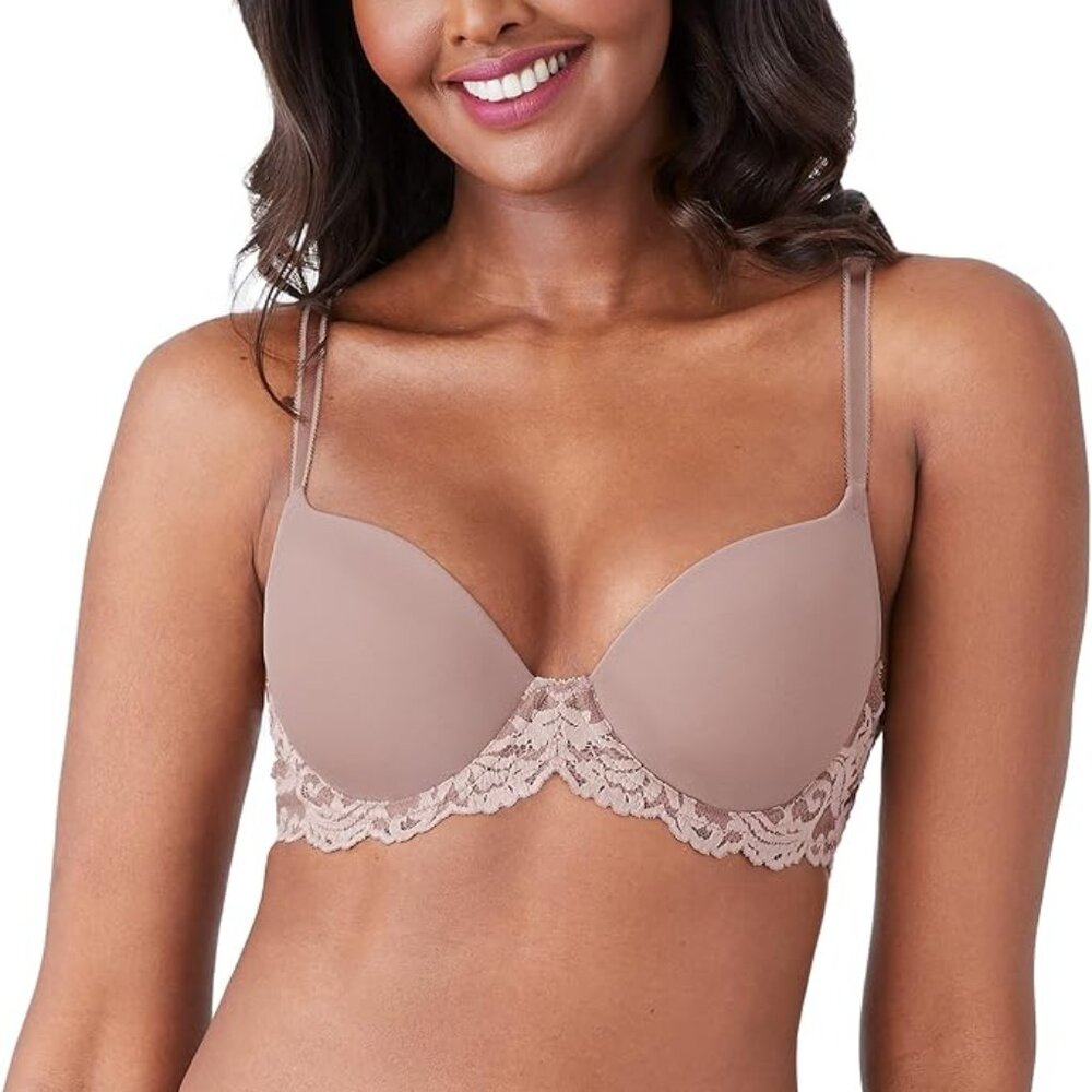 Wacoal Instant Icon T-Shirt Bra Cafe Au Lait 40DD 853322 NWT